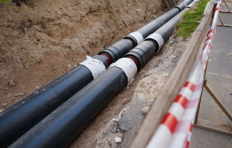 Sewage Line Installation